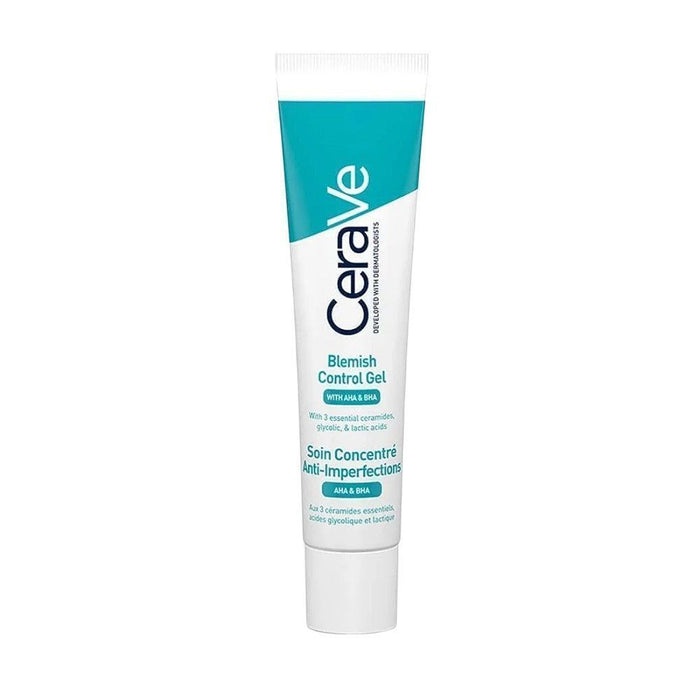 CeraVe Blemish Control Anti-Imperfection & Protecting Face Gel with AHA, BHA & Lactic Acids, 40ml - Makkah Pharmacy