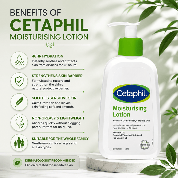 Cetaphil Moisturising Lotion 236ml - Cosmosentials