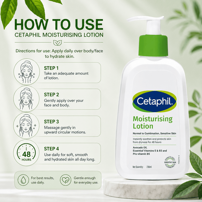 Cetaphil Moisturising Lotion 236ml - Cosmosentials