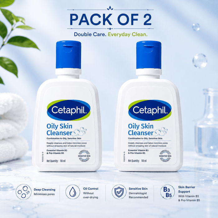 Cetaphil Oily Skin Cleanser 118ml - Cosmosentials