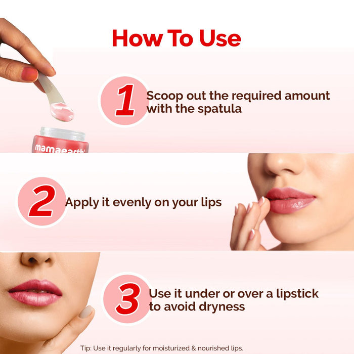 Cherry Moisture Therapy Lip Balm with Cherry & Vitamin E for Dry & Chapped Lips- 15 g
