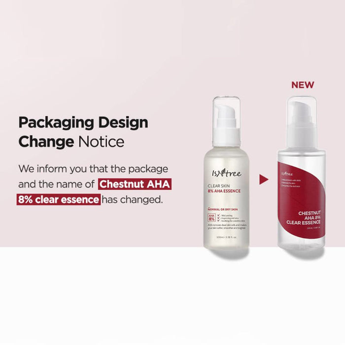 isntree 8% aha essence - Korean-Skincare
