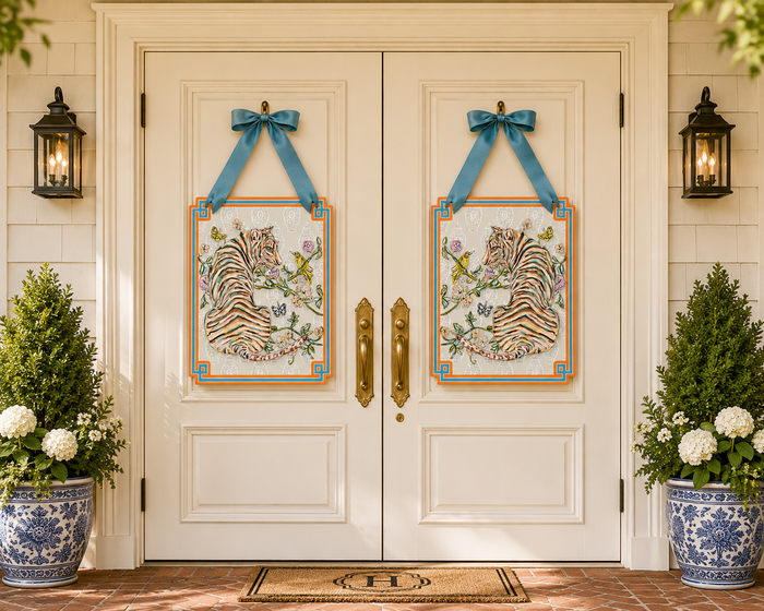 Chinois Tiger Door Hanger