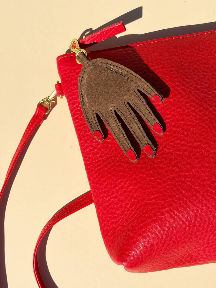 Chocolate Hand Keychain