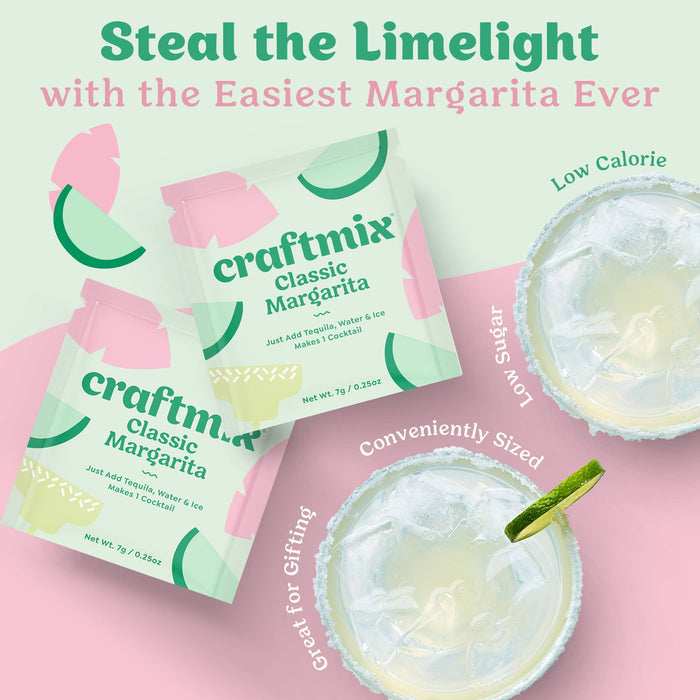 Classic Margarita Cocktail Mixer - 12 Servings