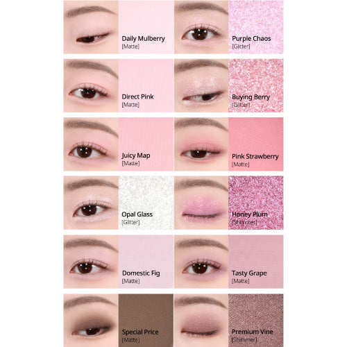 Clio Pro Eye Palette 09 Peach Apple