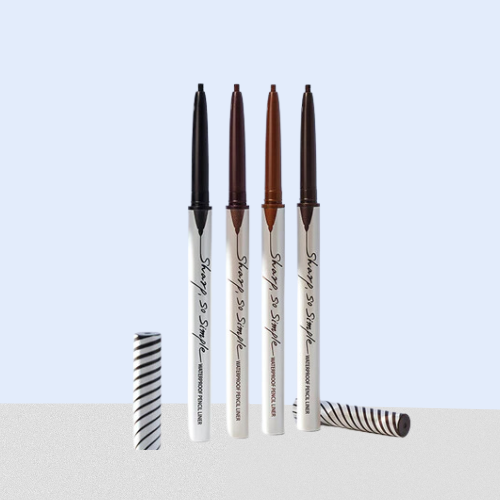 Clio Sharp So Simple Waterproof Pencli Eyeliner 02 Brown