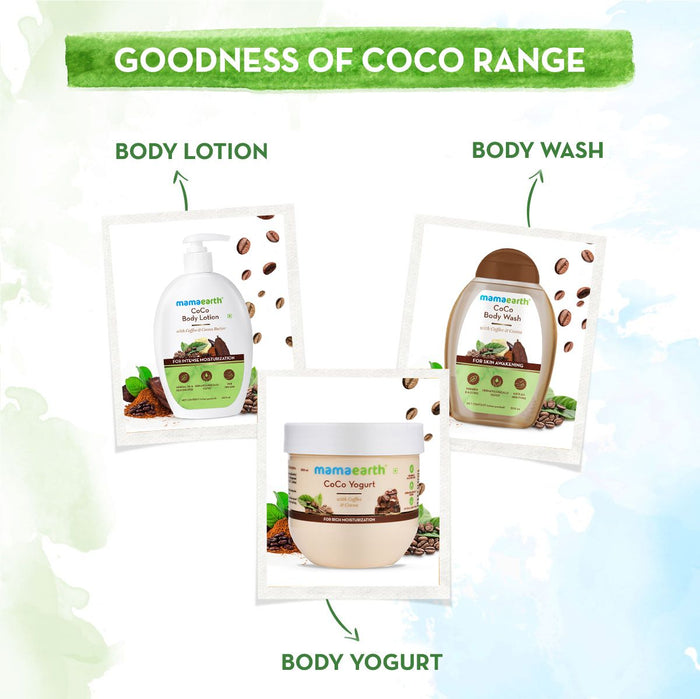 CoCo Body Lotion With Coffee and Cocoa for Intense Moisturization - 400ml