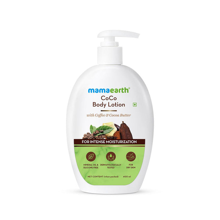 CoCo Body Lotion With Coffee and Cocoa for Intense Moisturization - 400ml