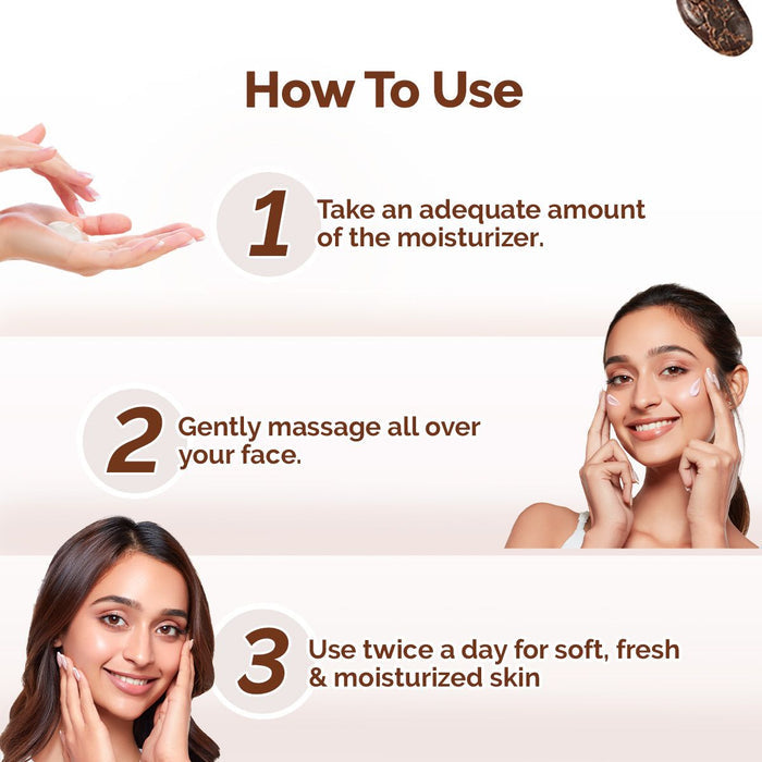 Cocoa Rich Moisturizer with Cocoa Butter & Vitamin E for Deep Nourishment - 200 g