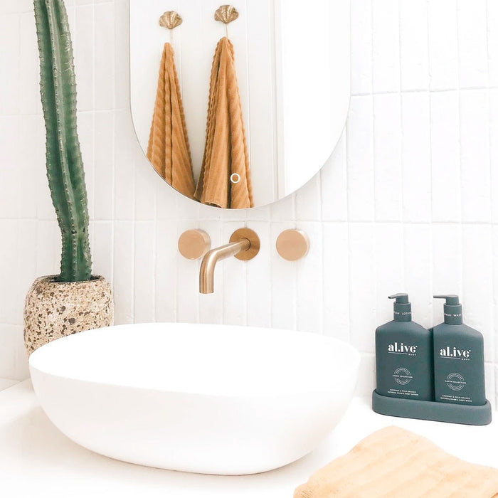 al.ive body Coconut & Wild Orange - Hand & Body Wash/Lotion Duo Nudie Glow Australian Beauty & Skin Care