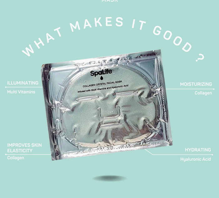 Collagen Hydrogel Facial Mask - Crystal