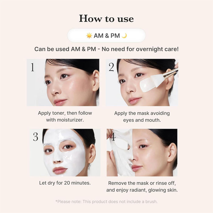 Medicube Collagen Milk Toning Wrapping Mask Nudie Glow Australia