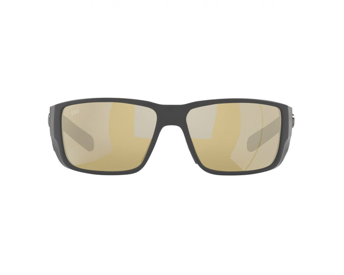 Matte Black / Sunrise Silver Mirror Polarized Glass