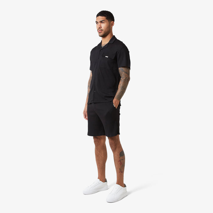 Crinkle Shirt | Black