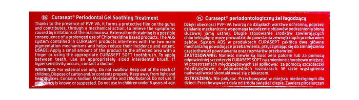 Curasept ADS 0.5% Periodontal Soothing & Anti-plaque Gingival Topical Gel, 30ml - Makkah Pharmacy