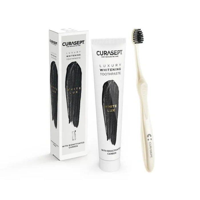 Curasept Luxury Whitening Toothpaste White Lux, 75ml - Makkah Pharmacy