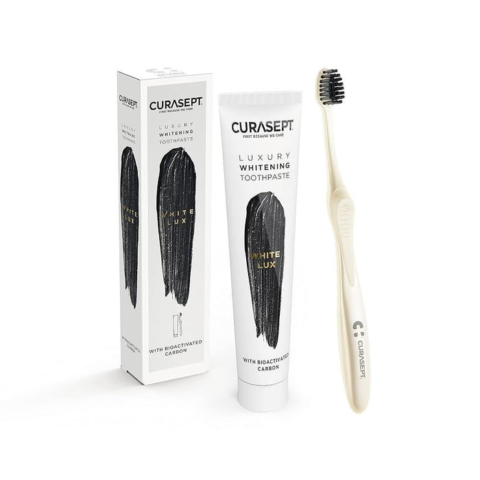 Curasept Luxury Whitening Toothpaste White Lux, 75ml - Makkah Pharmacy