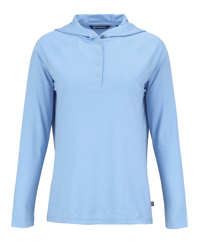 Cutter & Buck Coastline Epic Comfort Eco Recycled Women's Hooded Shirt