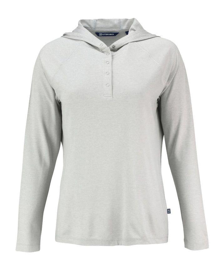 Cutter & Buck Coastline Epic Comfort Eco Recycled Women's Hooded Shirt
