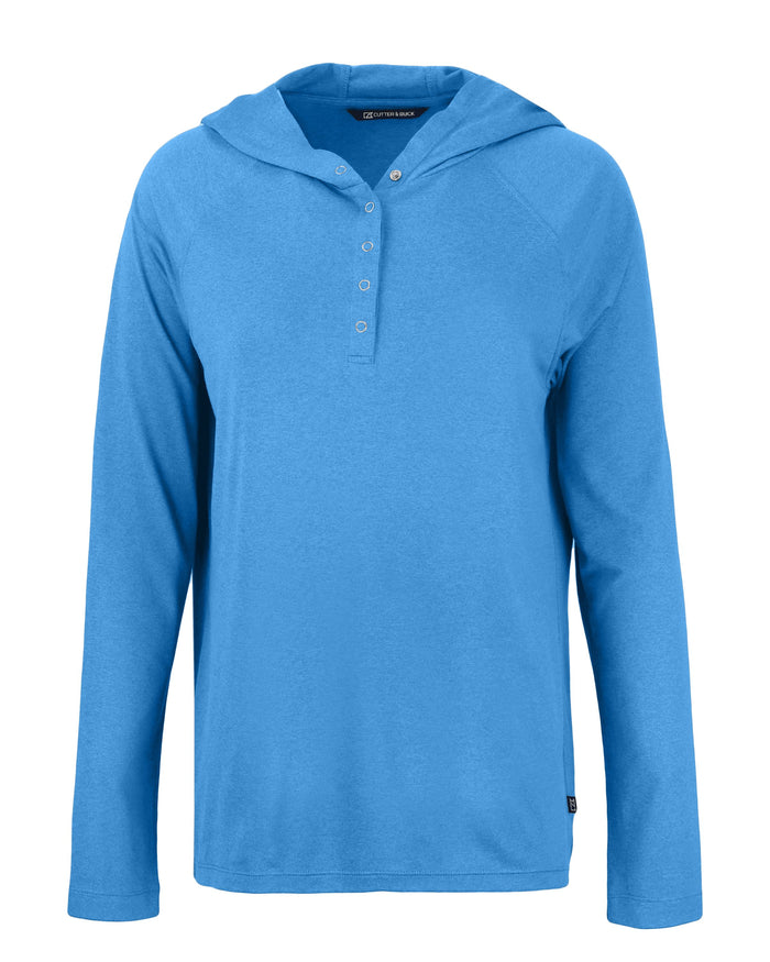 Cutter & Buck Coastline Epic Comfort Eco Recycled Women's Hooded Shirt