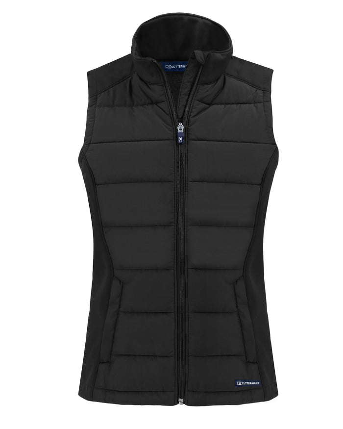Cutter & Buck Evoke Hybrid Eco Softshell Recycled Women's Full Zip Vest