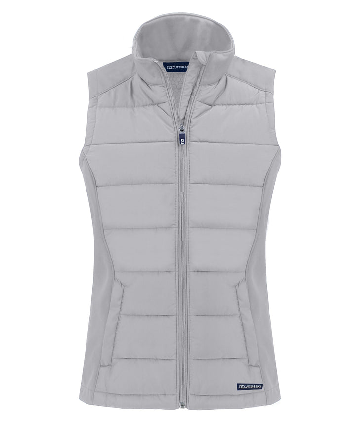 Cutter & Buck Evoke Hybrid Eco Softshell Recycled Women's Full Zip Vest