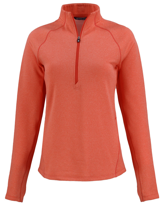 Cutter & Buck Peshastin Eco Fleece Recycled Women's Half Zip Pullover
