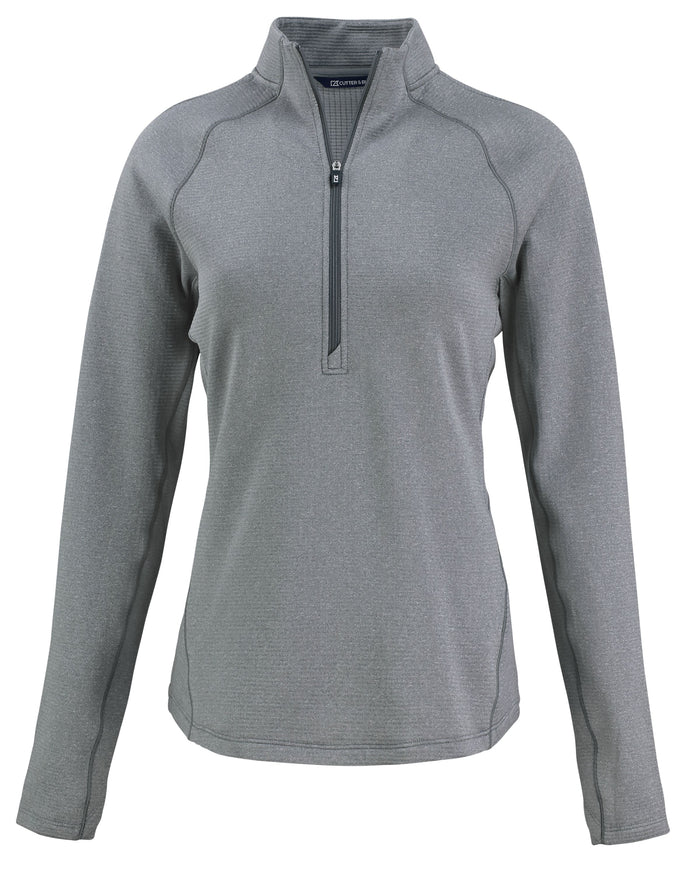 Cutter & Buck Peshastin Eco Fleece Recycled Women's Half Zip Pullover