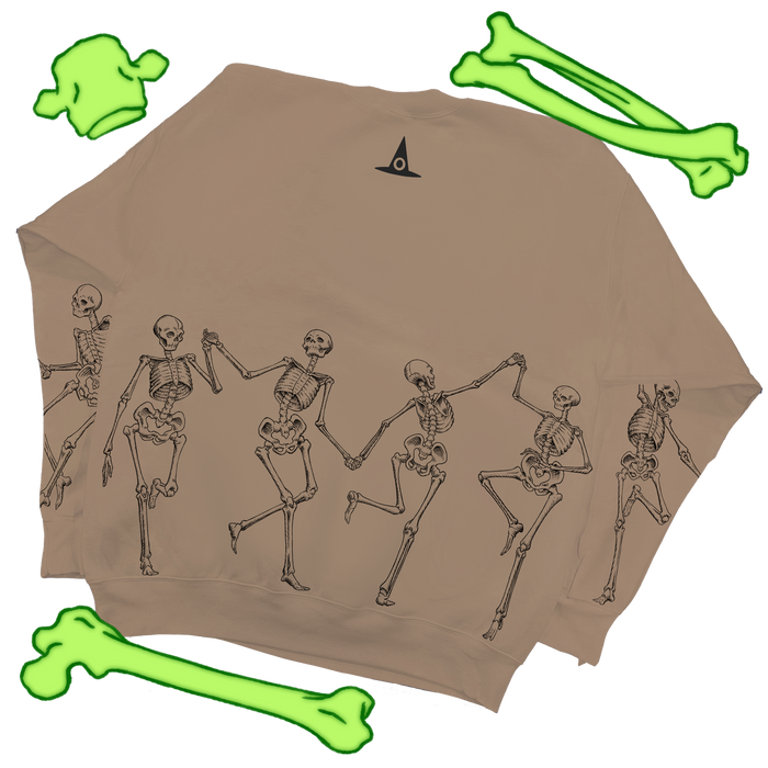 Danse Macabre Crew Neck - Tan