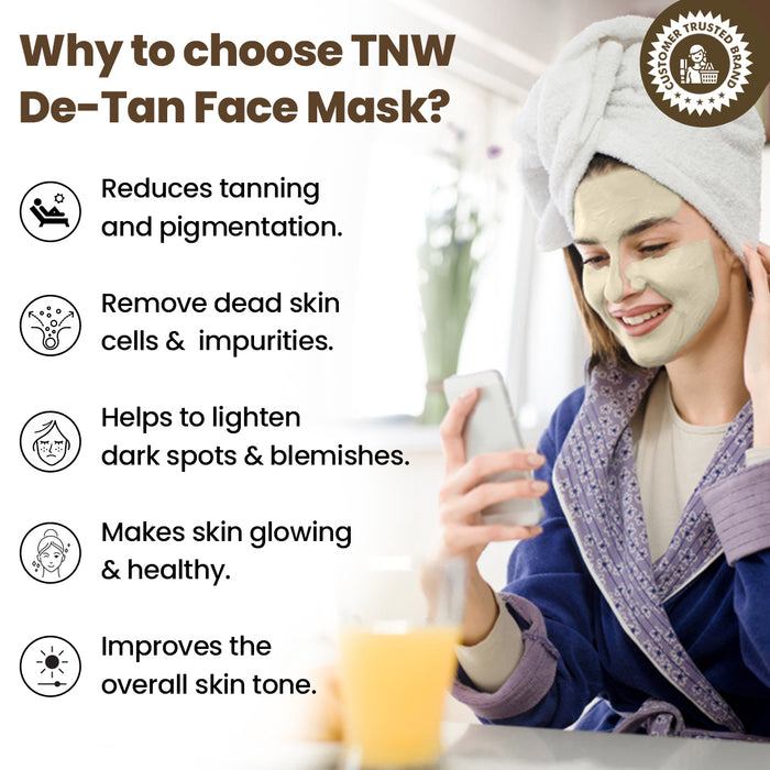 Why to choose TNW De-Tan Face Mask