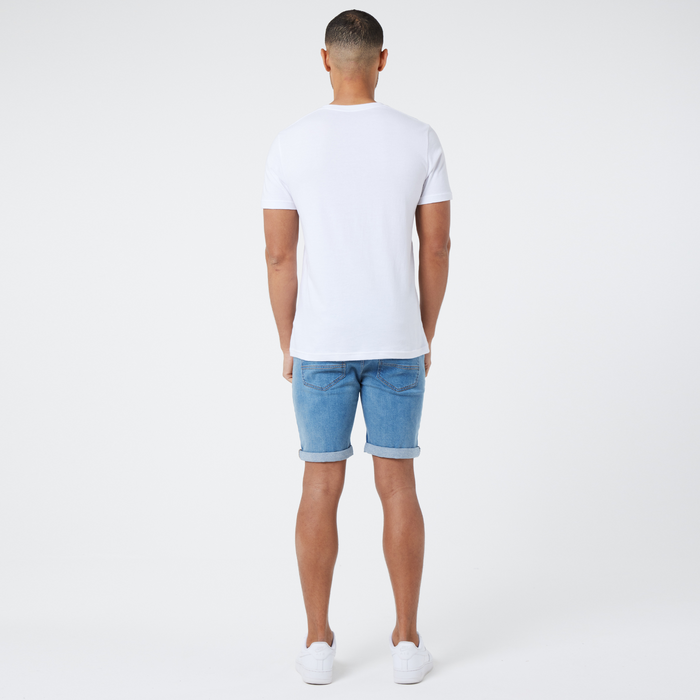 Denim Short | Light Blue Wash