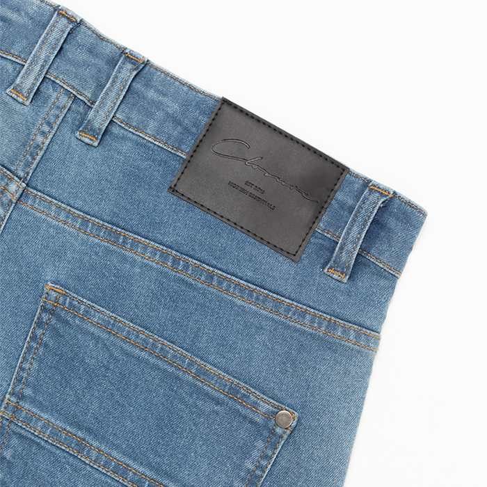 Denim Short | Light Blue Wash