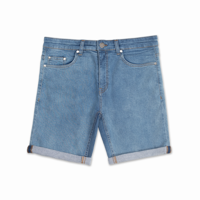 Denim Short | Light Blue Wash