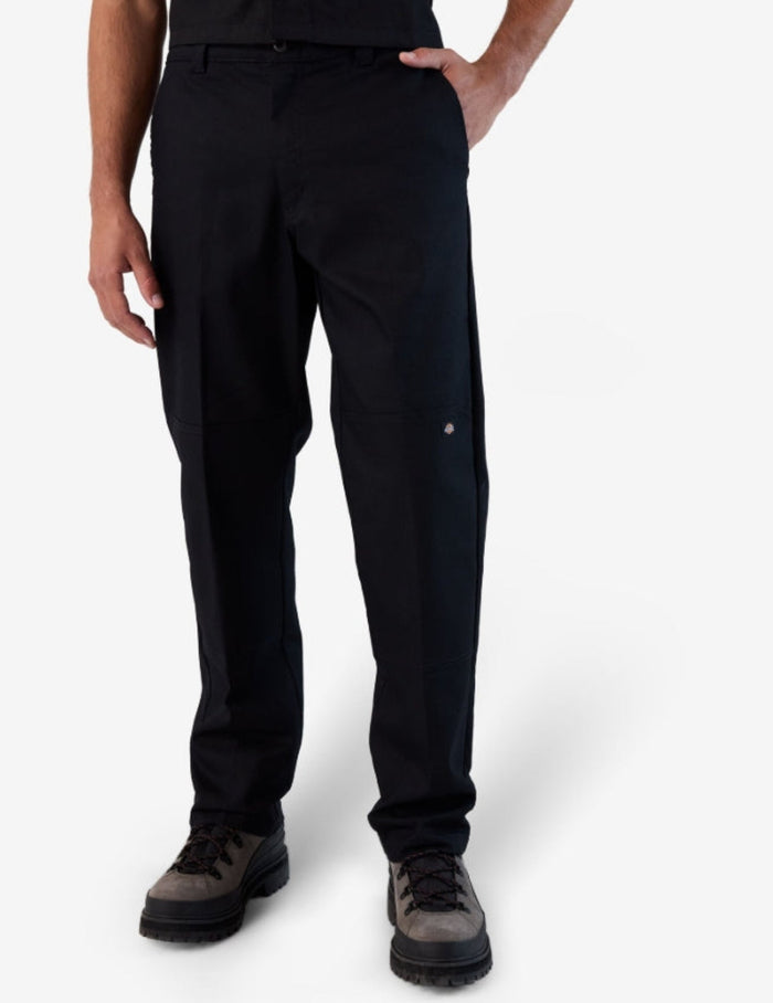 Dickies Men's Pro Series Double-Front Relaxed Fit Tapered Work Pant Pants Dickies Black 29 30 Inseam