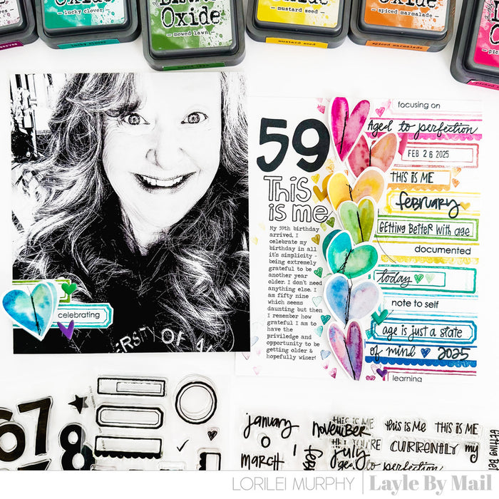 Digital Stamps:  List Builder - Labels