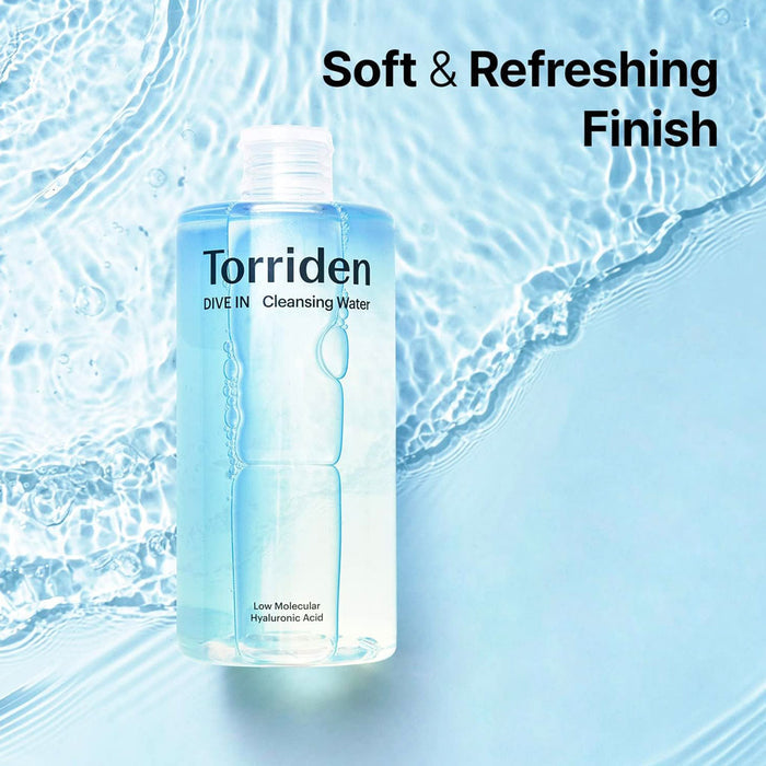 Torriden DIVE-IN Low Molecular Hyaluronic Acid Cleansing Water Nudie Glow Australia