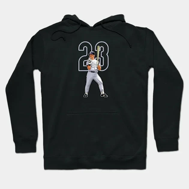 Don Mattingly New York #23 Number Hoodie