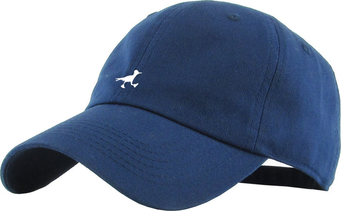 DOPE RUNNA LOGO HAT - Navy X White
