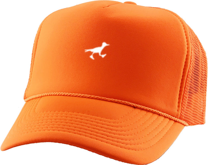 DOPE RUNNA LOGO HAT - Orange X White