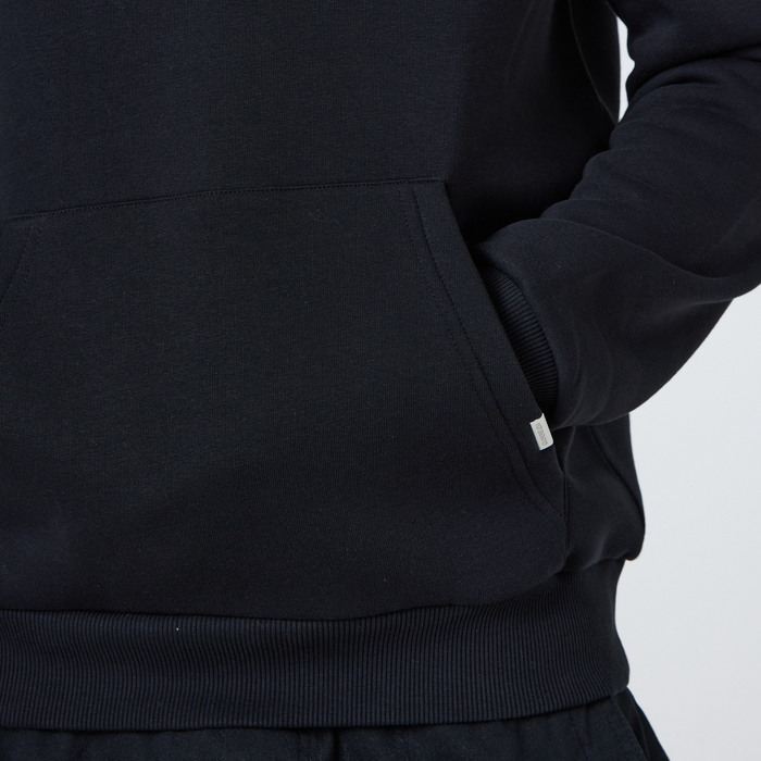 Double Logo Hoodie | Black