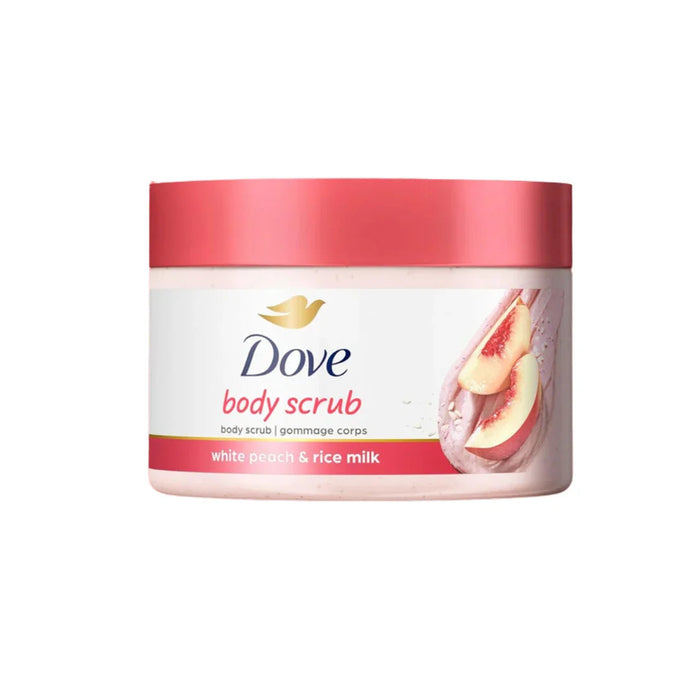 DOVEDove Body Scrub White Peach & Crushed Rice 298gMood Arabia
