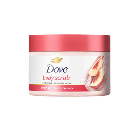 DOVEDove Body Scrub White Peach & Crushed Rice 298gMood Arabia