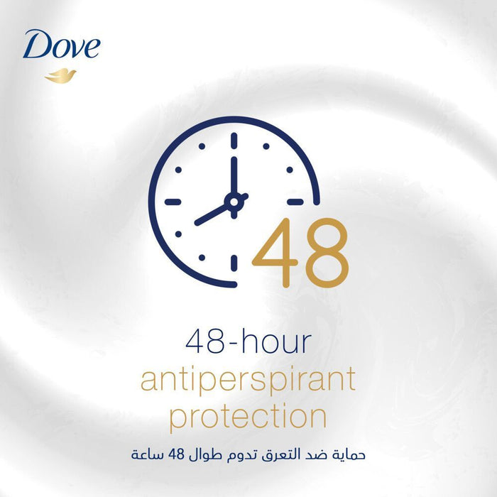 Dove Original 48H Antitranspirant & Antiperspirant Deodorant Spray with Moisturizing Cream for Women, 150ml - Makkah Pharmacy