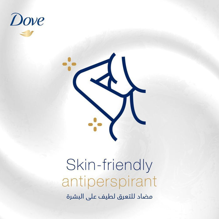 Dove Original 48H Antitranspirant & Antiperspirant Deodorant Spray with Moisturizing Cream for Women, 150ml - Makkah Pharmacy