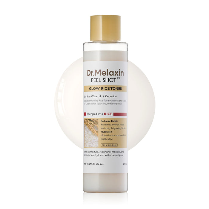 Dr.Melaxin Peel Shot glowe Rice Toner 200ml / 6.76 fl. oz.