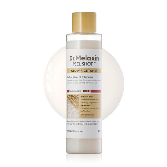 Dr.Melaxin Peel Shot glowe Rice Toner 200ml / 6.76 fl. oz.