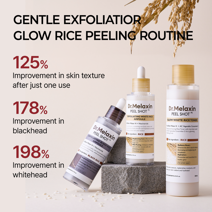 Dr.Melaxin Peel Shot glowe Rice Toner 200ml / 6.76 fl. oz.
