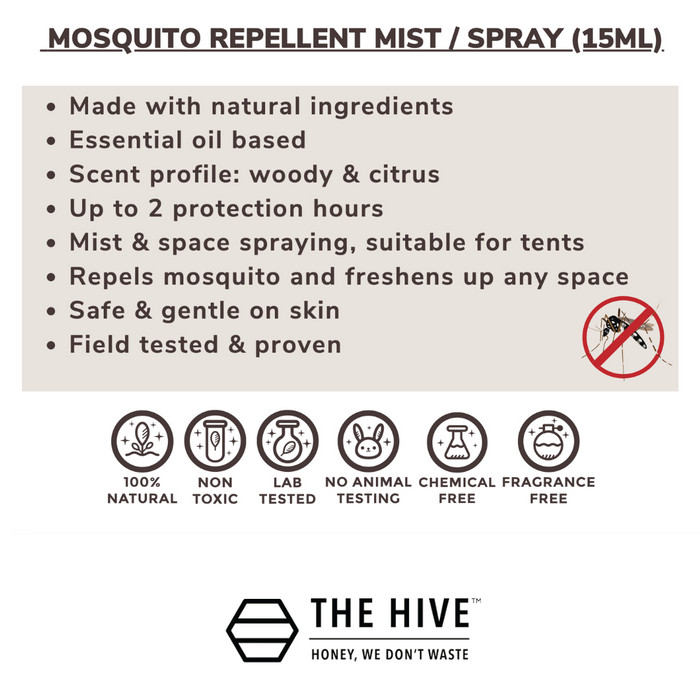 DTAPIR Mosquito Repellent Sprayer (15ml)