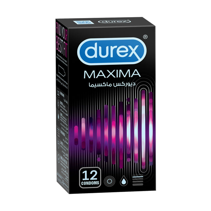 Durex Maxima Condoms, 12 Pieces - Makkah Pharmacy